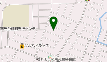 南光台七丁目北公園の地図画像