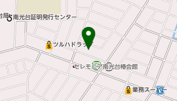 南光台七丁目南公園の地図画像