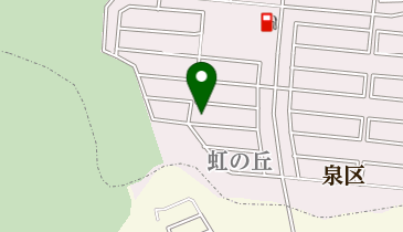 虹の丘四丁目公園の地図画像