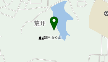 朝日山公園の地図画像