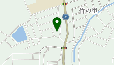 竹の里二丁目公園の地図画像