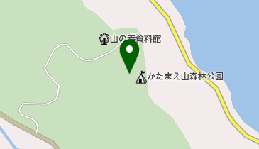 潟前山森林公園の地図画像