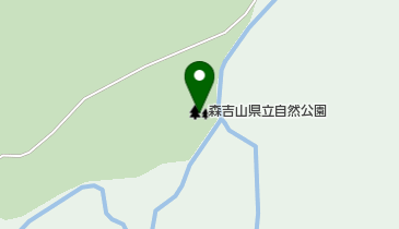 森吉山県立自然公園の地図画像