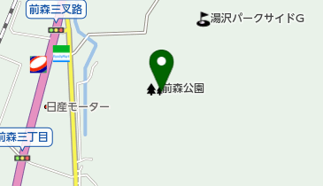 前森公園の地図画像