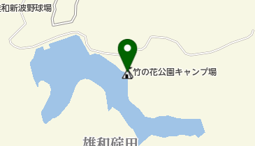 竹の花公園の地図画像