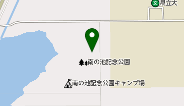 南の池記念公園の地図画像