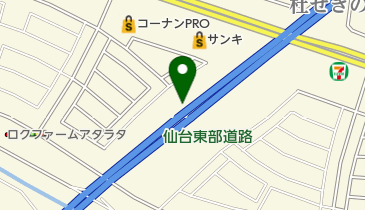 杜せきのした中央公園の地図画像