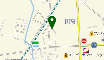 野来2号公園の地図画像