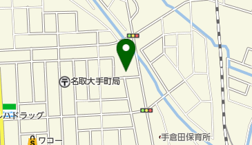 手倉田公園の地図画像