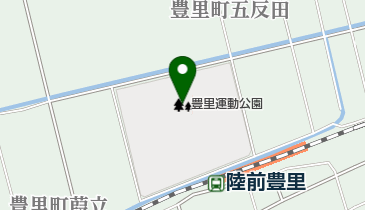 豊里運動公園の地図画像