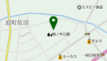 迫梅ノ木公園の地図画像