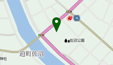 佐沼公園の地図画像