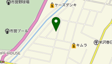 春日風の子公園の地図画像