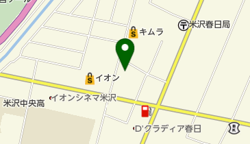 春日ふれあい公園の地図画像