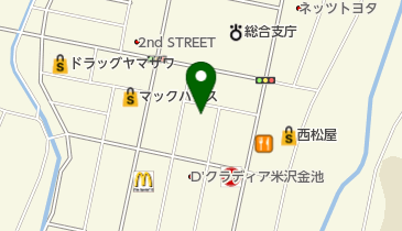 吉池公園の地図画像