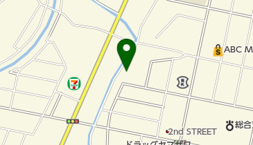 けやき公園の地図画像