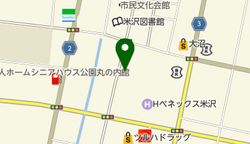 西條天満公園の地図画像
