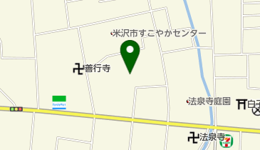 すこやか広場の地図画像