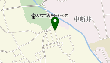 上野原北公園の地図画像