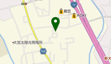 三橋5丁目東公園の地図画像