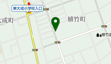 植竹1丁目公園の地図画像