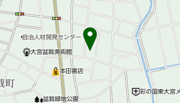 大宮弁天公園の地図画像