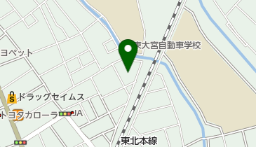 神明北公園の地図画像
