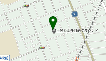 土呂公園の地図画像