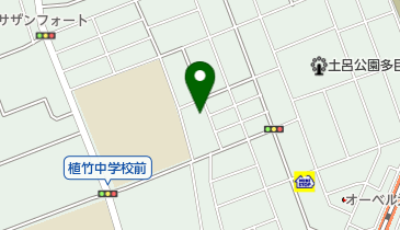 土呂西公園の地図画像
