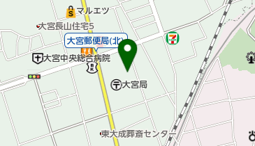 仲仙道公園の地図画像