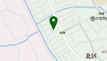 奈良北公園の地図画像