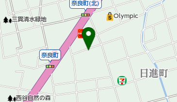 奈良瀬戸公園の地図画像