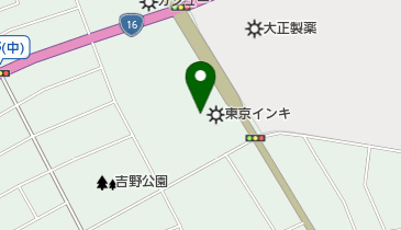 吉野緑地の地図画像