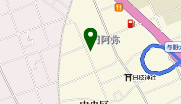 円阿弥キララ公園の地図画像