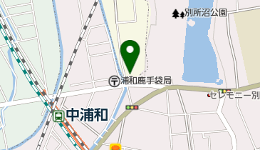 大戸1丁目公園の地図画像