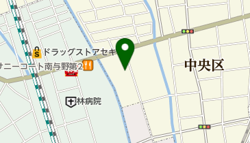 大戸南児童遊園地の地図画像