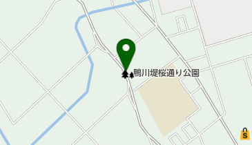 鴨川堤桜通り公園の地図画像