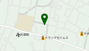 西角公園の地図画像