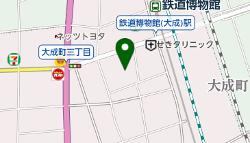 大成3丁目公園の地図画像