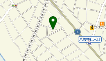 稲荷公園の地図画像