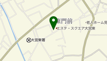 上ノ宮公園の地図画像