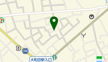 大和田1丁目公園の地図画像