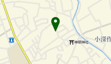 小深作前公園の地図画像