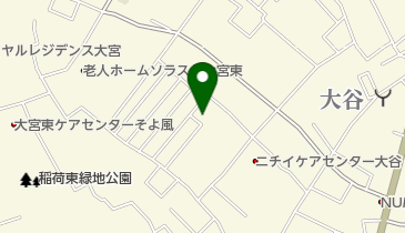 生協大谷公園の地図画像