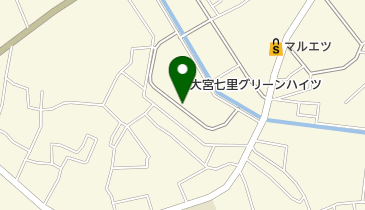 七里グリーンハイツ公園の地図画像