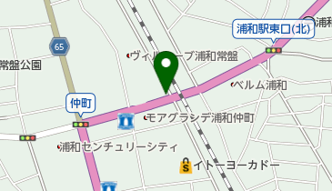 浦和仲町1丁目ひろばの地図画像