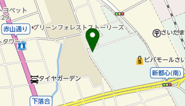 上木崎1丁目西公園の地図画像