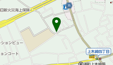 上木崎3丁目第一公園の地図画像