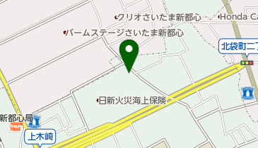 上木崎2丁目公園の地図画像