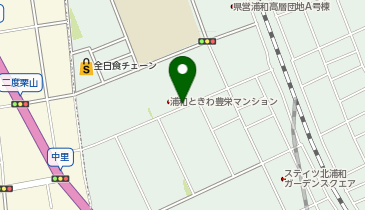 北浦和5丁目第一公園の地図画像